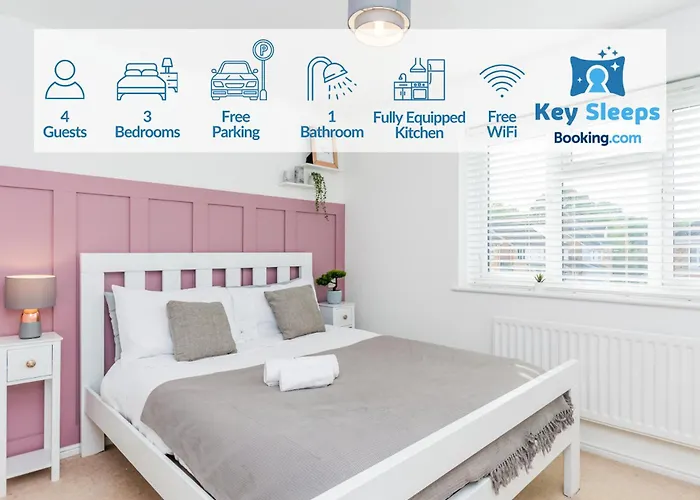 Cosy Contractor House & Garden & Free Parking