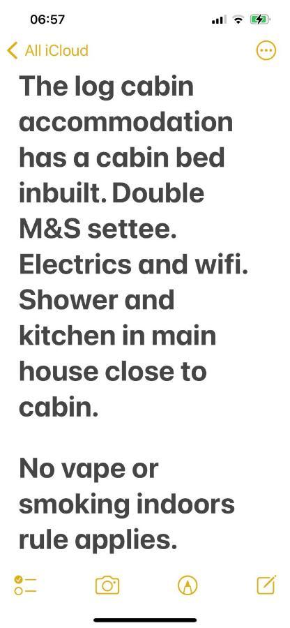 Luxury tent Log Cabin Single Swindon