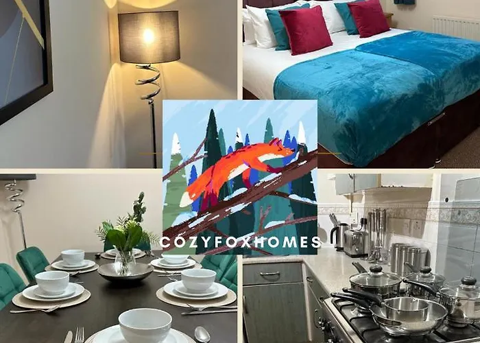 Bilborough House - Cosy Place Suitable For Families And Business Travellers Furnitures, Free Wifi And Free Parking